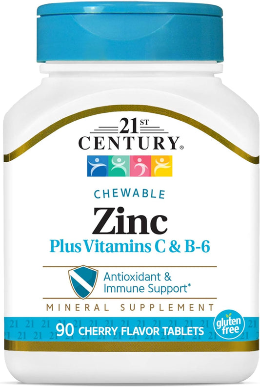 pack-of-2---cherry-chew-21st-century-zinc-chewables-with-vitamin-c-and-b6-90-count-for-immune-support-1