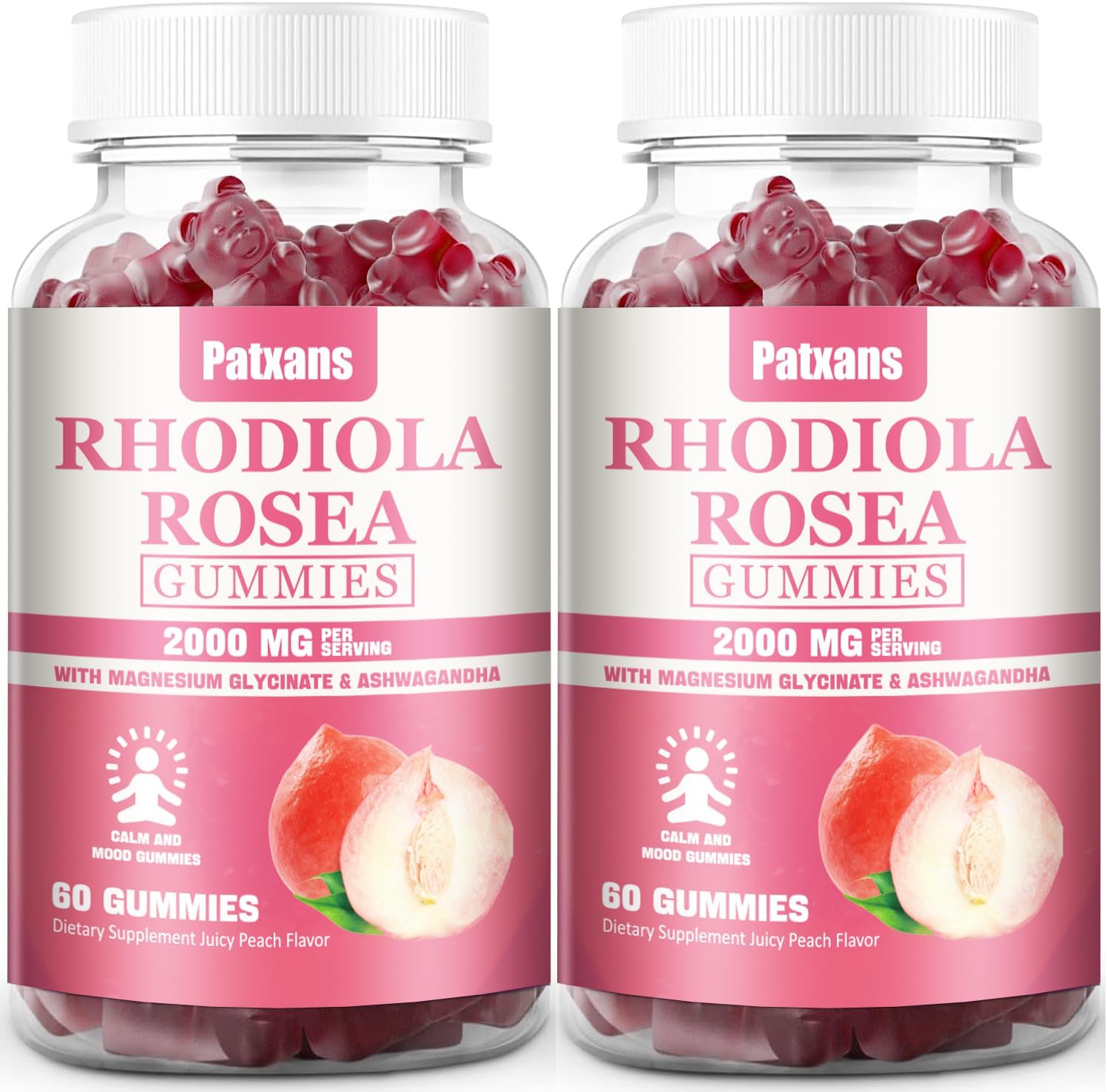 2-pack-patxans-sugar-free-rhodiola-rosea-gummies---2000mg-rhodiola-supplement-for-endurance-mood-stress-sleep-fatigue-relief---non-gmo-vegetarian-chews-120-tablets-1