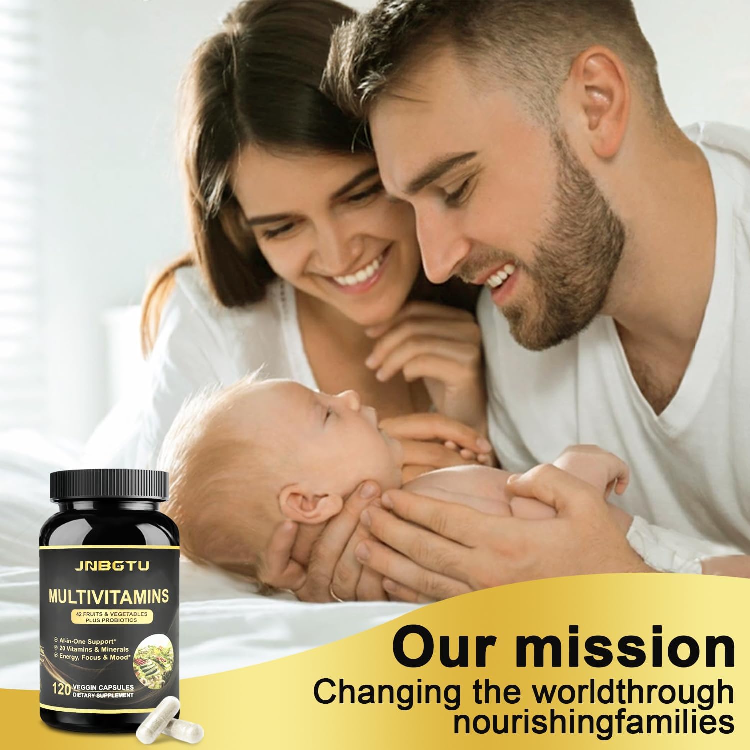 Multivitamin with Myo-Inositol, Magnesium, D-Chiro Inositol, Omega-3, Zinc, Vitamin D3 - 240 Count - 1000mg, 200mg, 50mg, 300mg, 10mg - Espot.com.au