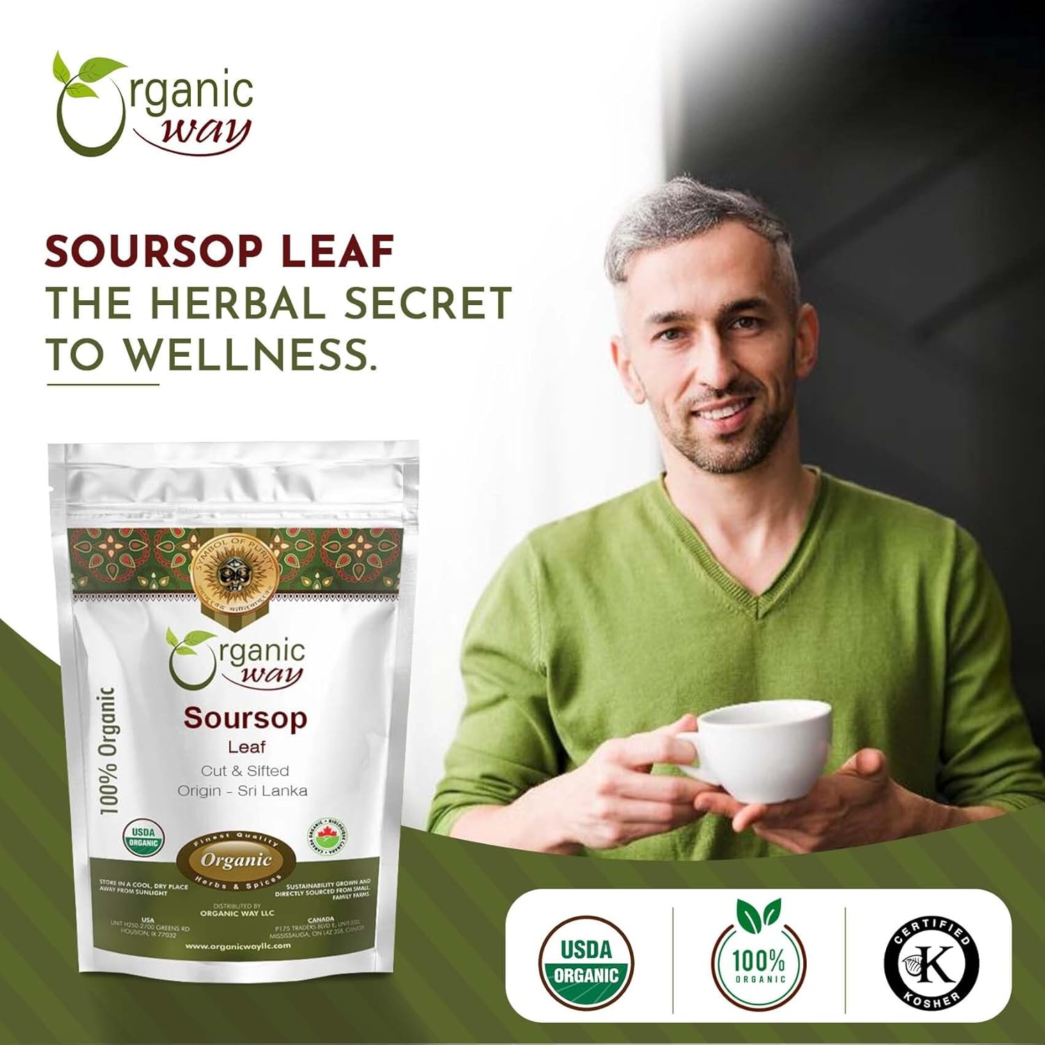 organic-dried-soursop-leaf-coarse-cut-herbal-tea---vegan-non-gmo-gluten-free---100-raw-from-sri-lanka---resealable-bag---1lbs16oz-4