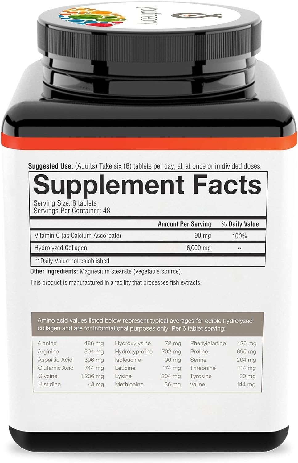 6000-mg-collagen-with-vitamin-c-tablets---youtheory-advanced-collagen-for-hair-skin-nails---supplements-for-women-and-men-3