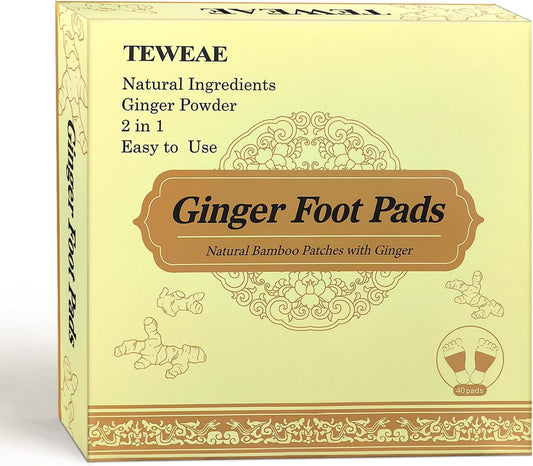 premium-ginger-foot-pads-with-natural-ingredients---2-in-1-upgrade-for-easy-use---bamboo-vinegar-wormwood-pads-with-strong-adhesive---40-pads-1