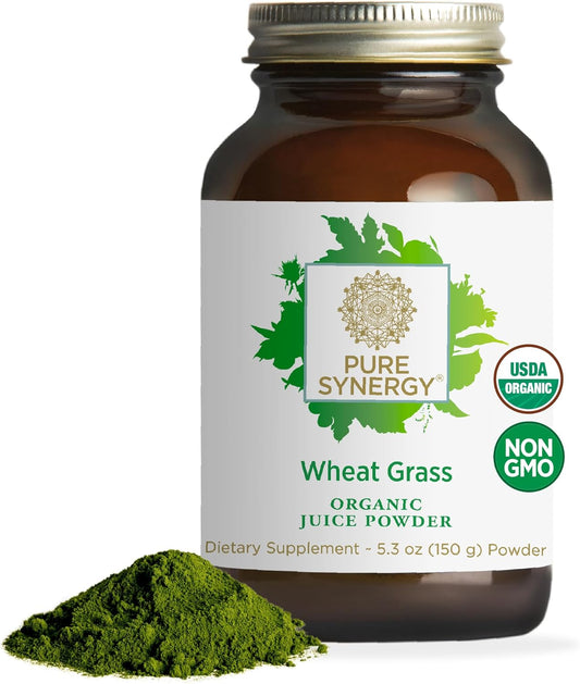 organic-wheat-grass-juice-powder-for-energy-alkaline-balance-and-digestion-support---pure-synergy-chlorophyll-rich-green-juice-powder---raw-usa-wheat-grass-juice-53-oz-1