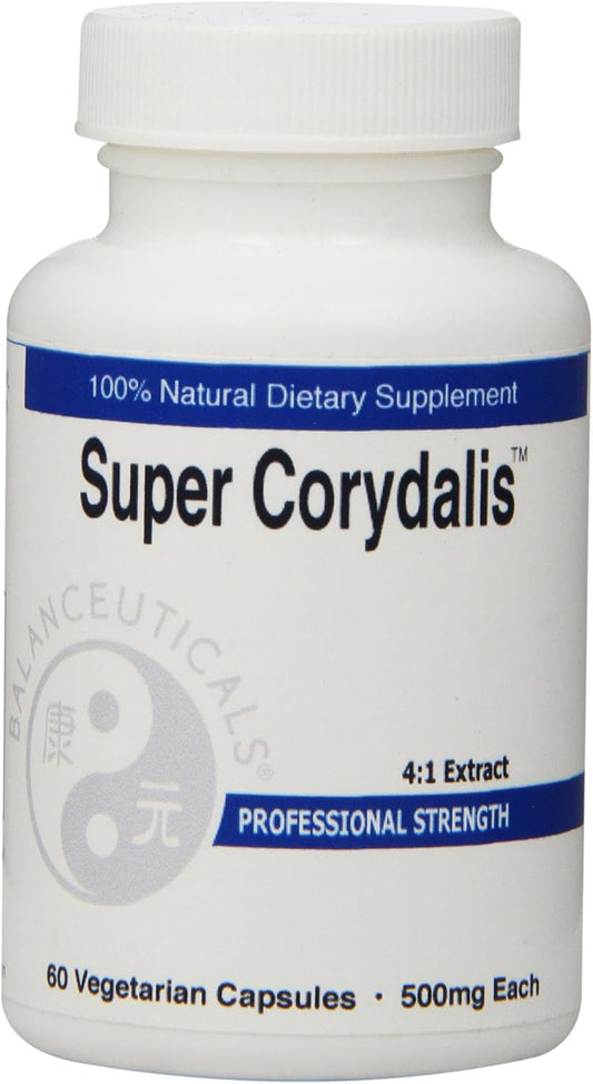 Natural Super Corydalis Extract Supplement - 60 Capsules by Balanceuticals - Espot.com.au