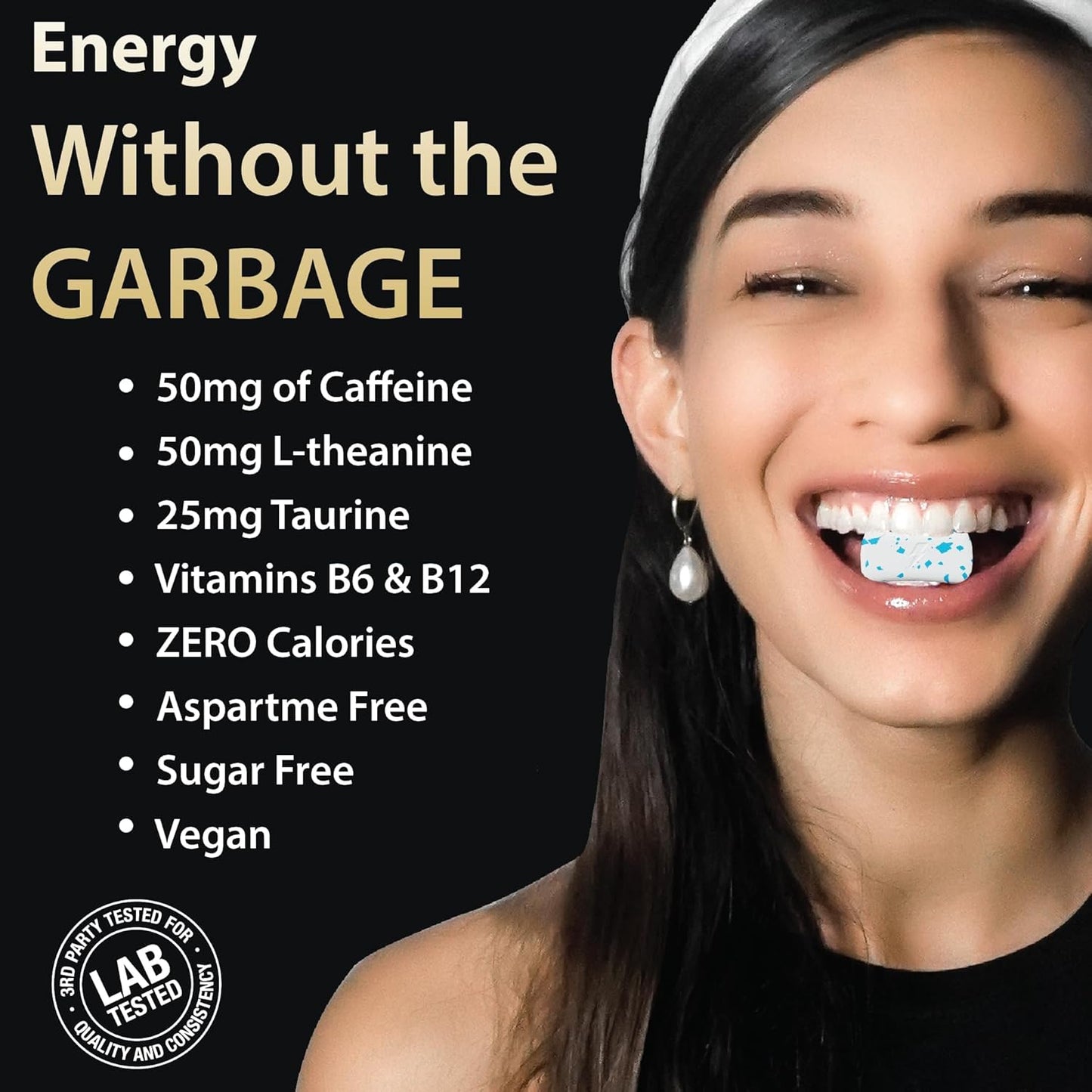 dialed-energy-caffeine-gum---24pc-pack-with-50mg-caffeine-l-theanine-taurine-vitamins-b6-b12---sugar-free-nootropic-energy-xylitol-gum-in-cool-mint-flavor-5