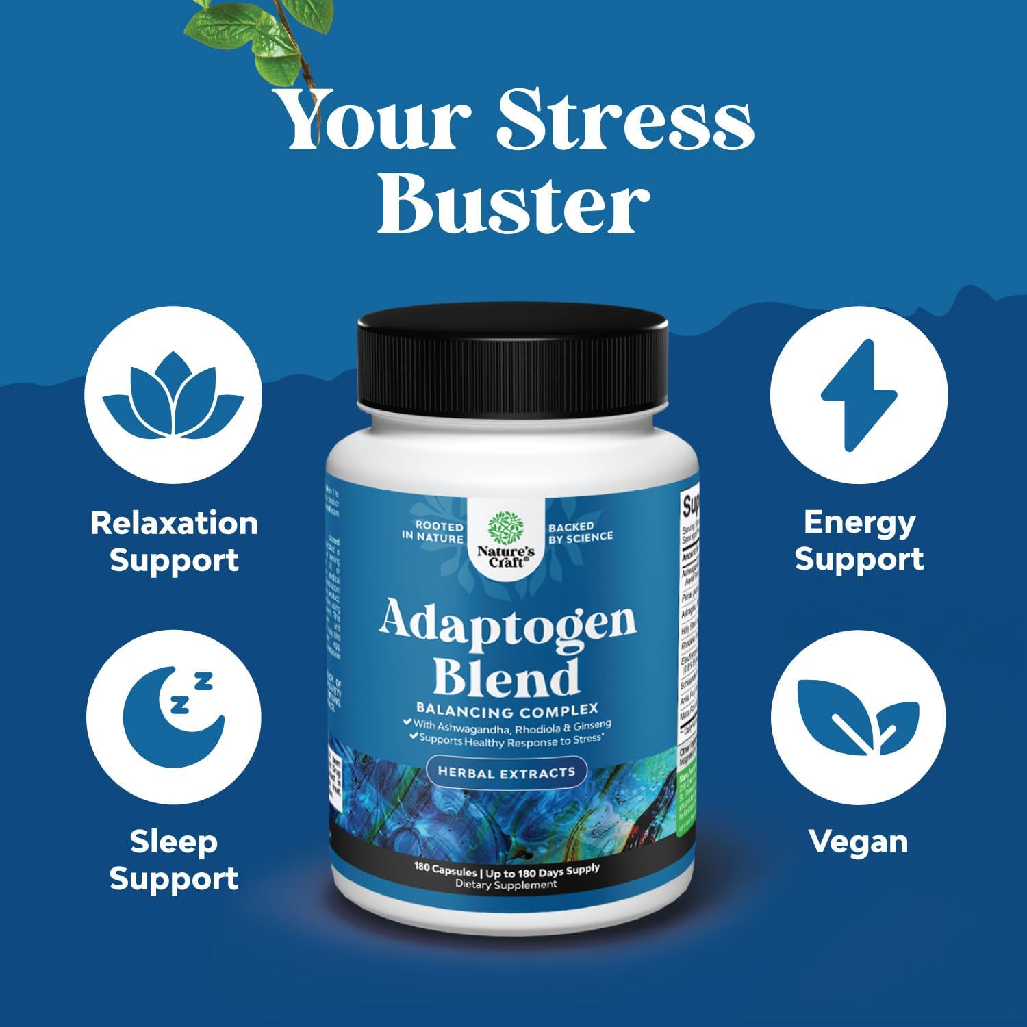 herbal-adaptogen-mood-support-supplement-for-stress-cortisol---ashwagandha-rhodiola-rosea-maca-root---vegan-non-gmo---180ct-4
