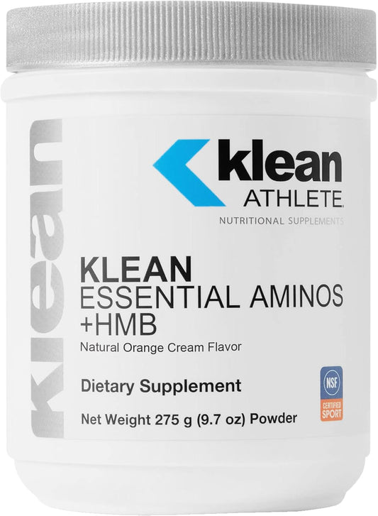 klean-athlete-essential-aminos-hmb-formula-for-lean-muscle-mass---essential-amino-acids-with-vitamin-d3-glutamine---natural-orange-cream-flavor---97-oz-1