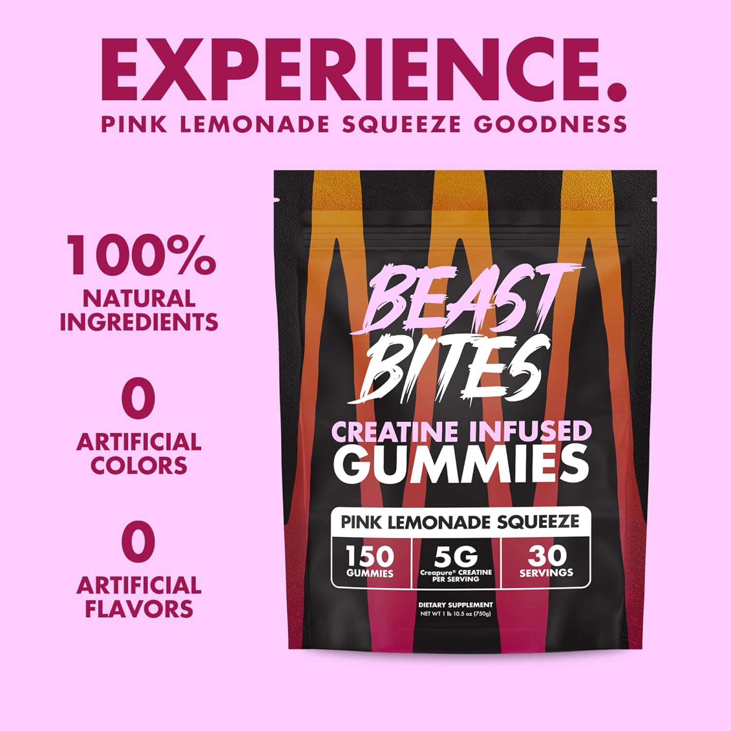 pink-lemonade-creatine-gummies---5g-creatine-monohydrate---vegan-low-calorie---made-in-usa---30-servings-3