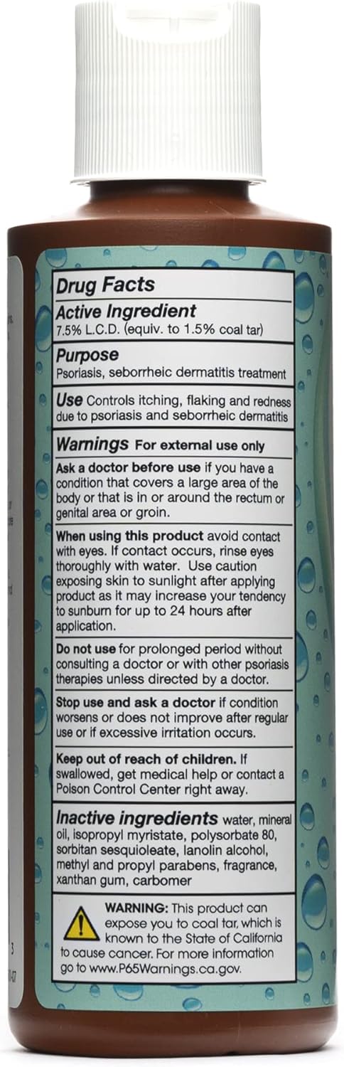 coal-tar-lotion-for-eczema-psoriasis-dermatitis-relief---soothes-itchy-flaky-skin-redness-dryness-inflammation---cutar-emulsion-cream-2