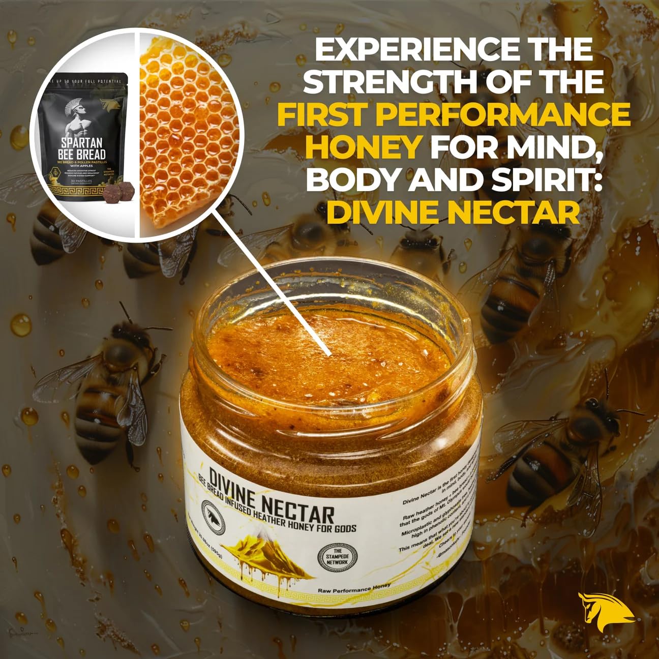 stampede-network-spartan-bee-bread-infused-heather-honey-boost-performance-recovery-and-vitality-100-raw-and-pure-honey-2