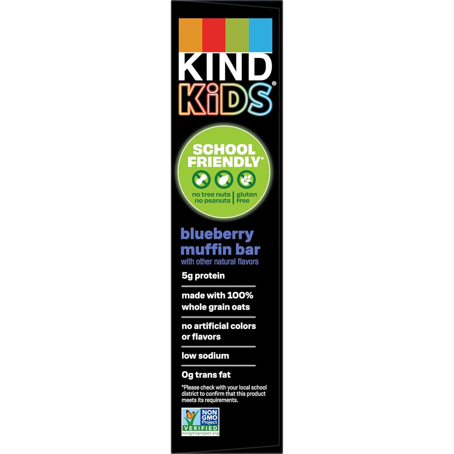 kind-kids-blueberry-muffin-bar-snacks---nut-peanut-free-gluten-free-5g-protein-5-count-pack-whole-grains-oats-3