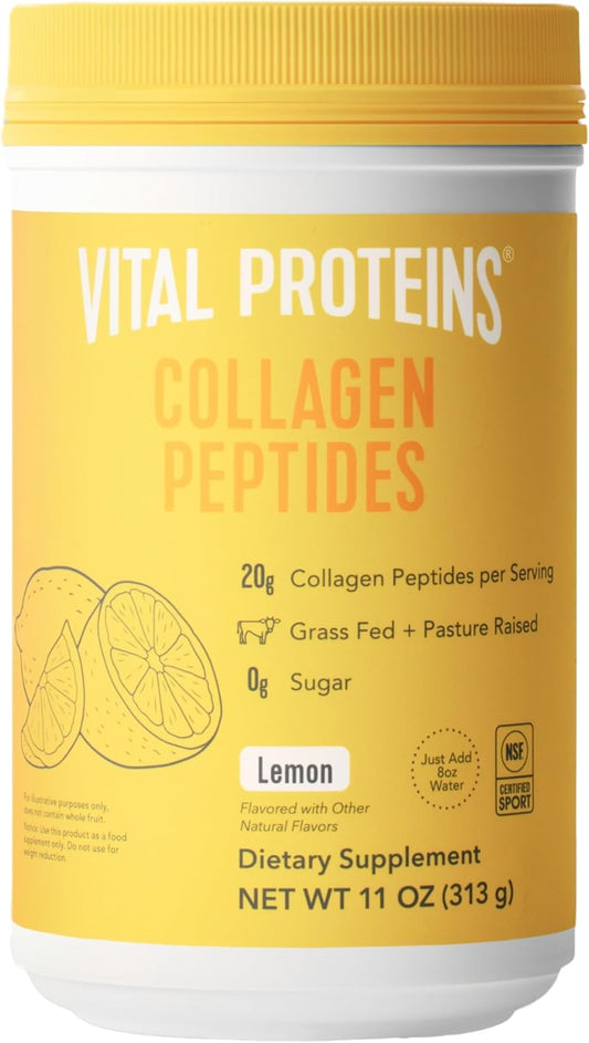 grass-fed-collagen-peptides-powder---lemon-flavor---supports-hair-skin-nails-bones-and-joints---hydrolyzed---11oz-1