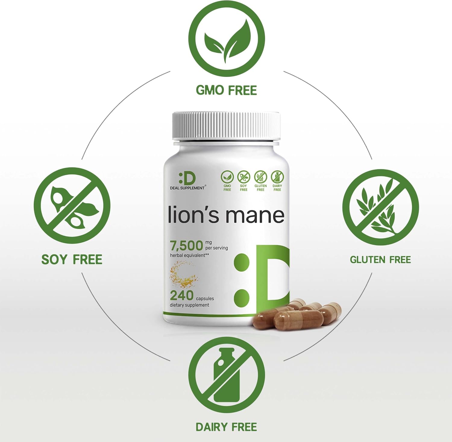 lions-mane-mushroom-supplement-7500mg-240-capsules---fruiting-body-mycelium-extract---brain-immune-support---non-gmo---deal-supplement-3