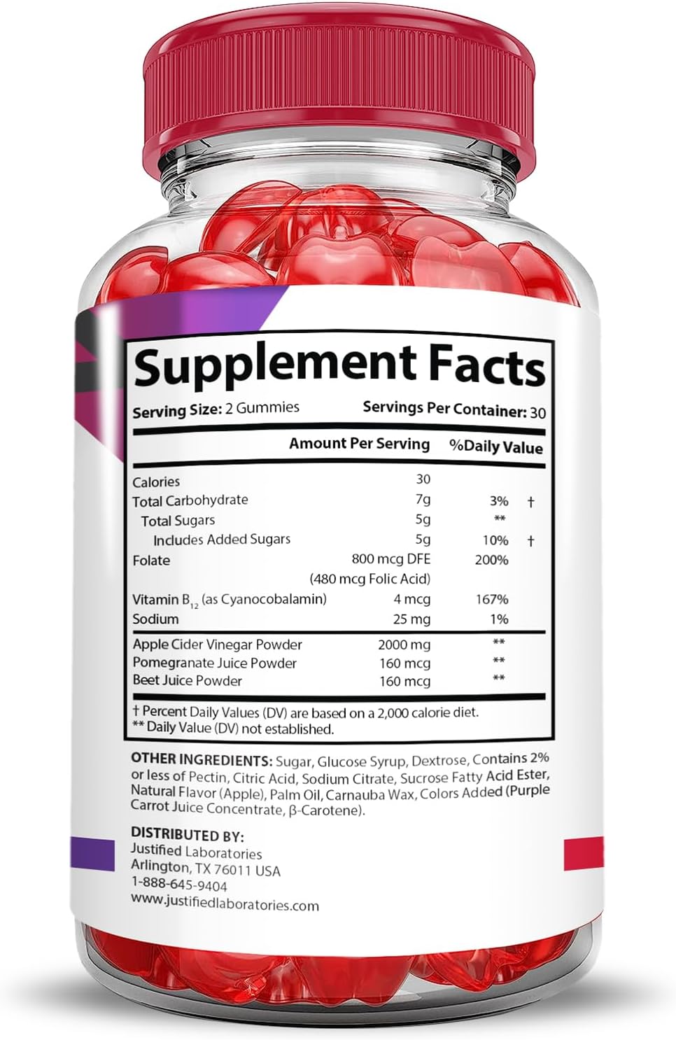 3-pack-premier-keto-acv-gummies---advanced-weight-loss-formula-with-2000mg-extreme-strength-includes-apple-cider-vinegar-pomegranate-beet-juice-powder-b12-vegan-non-gmo---180-gummies-4