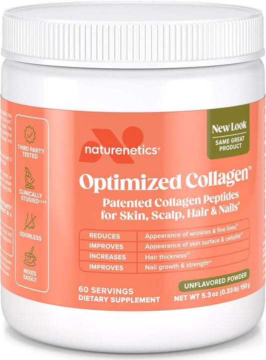 natural-hair-skin-nails-collagen-peptides-powder---patented-formula-for-youthful-skin-strong-hair---hormone-free-keto-friendly---unflavored---60-servings-1