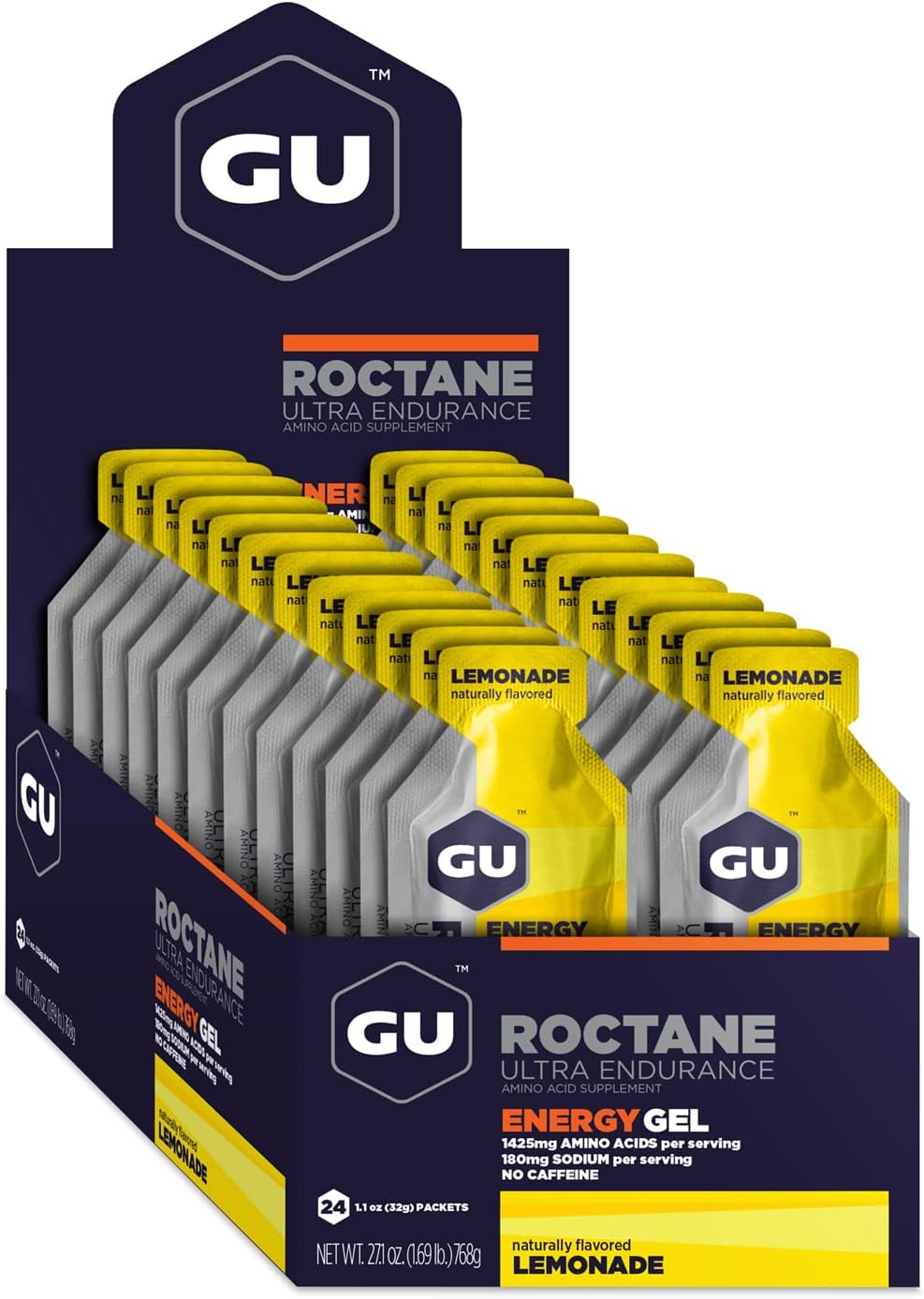 gu-energy-roctane-ultra-endurance-energy-gel---vegan-gluten-free-kosher-dairy-free---24-count-lemonade-sports-nutrition-for-running-biking-hiking-skiing-2