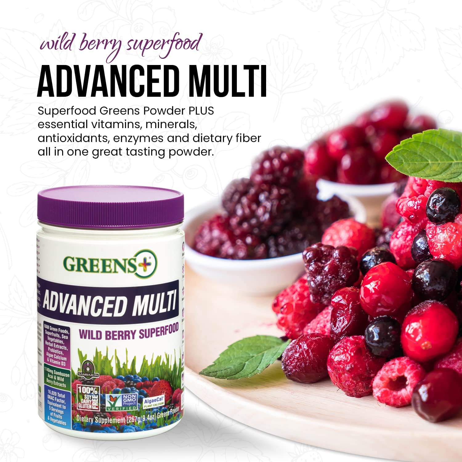 organic-superfood-wild-berry-dark-chocolate-protein-bars---vegan-non-gmo-gluten-free-whey-protein---set-of-2-3