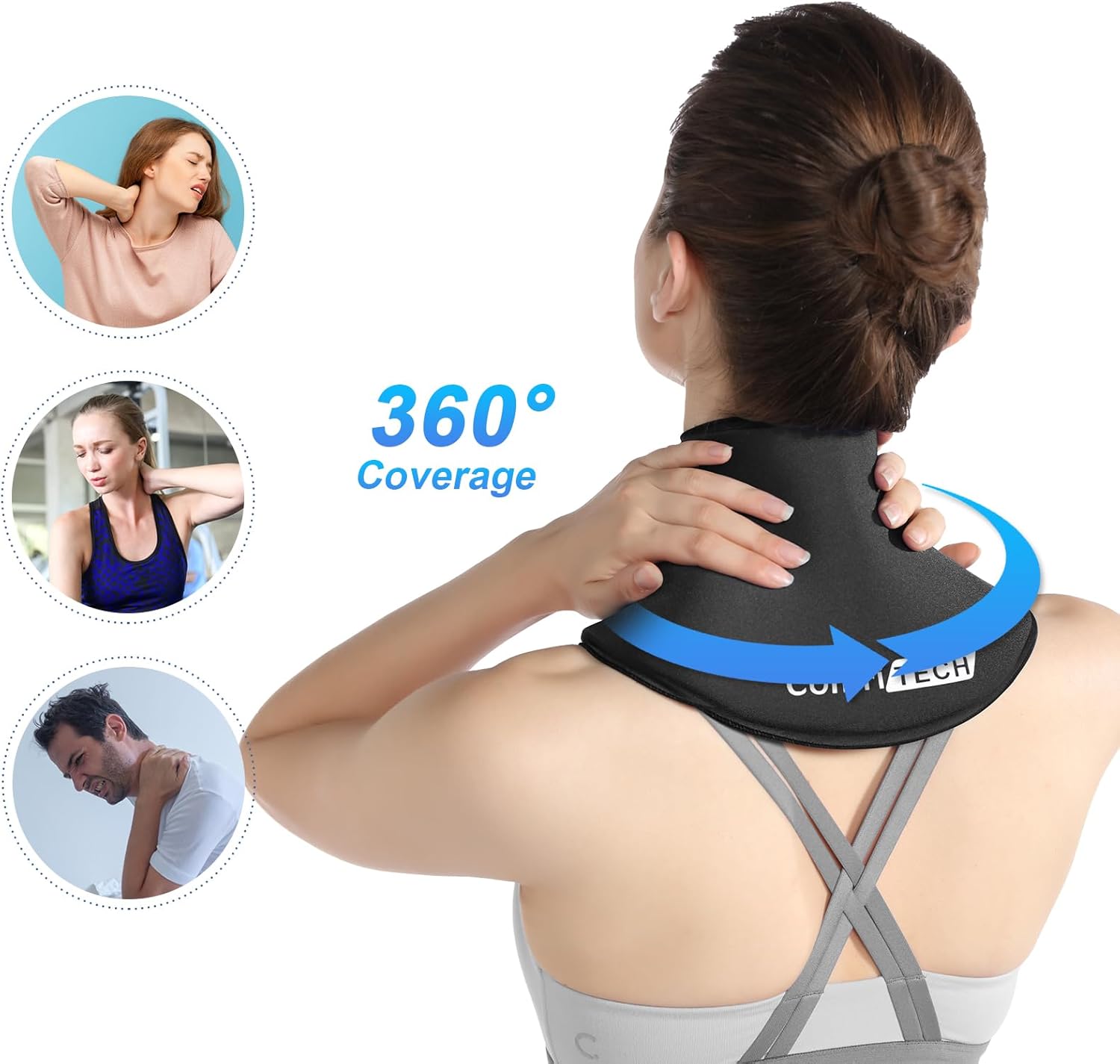 medium-comfitech-neck-ice-pack-wrap-gel---cooling-pad-for-cervical-and-shoulder-relief---single-pack-2