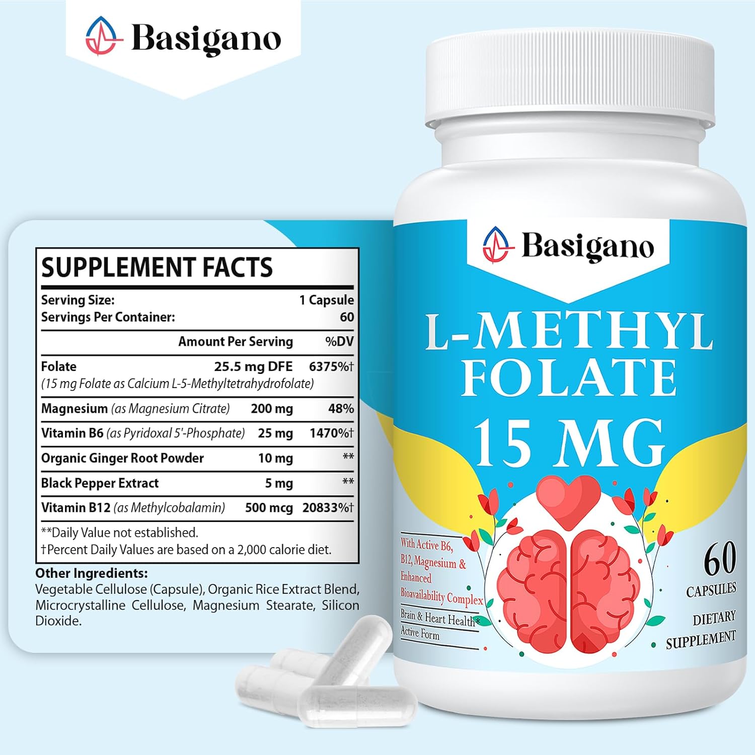basigano-15mg-l-methylfolate-5-mthf-capsules-with-vitamins-b6-and-b12---60-vegetarian-capsules---non-gmo-gluten-free-formula-2