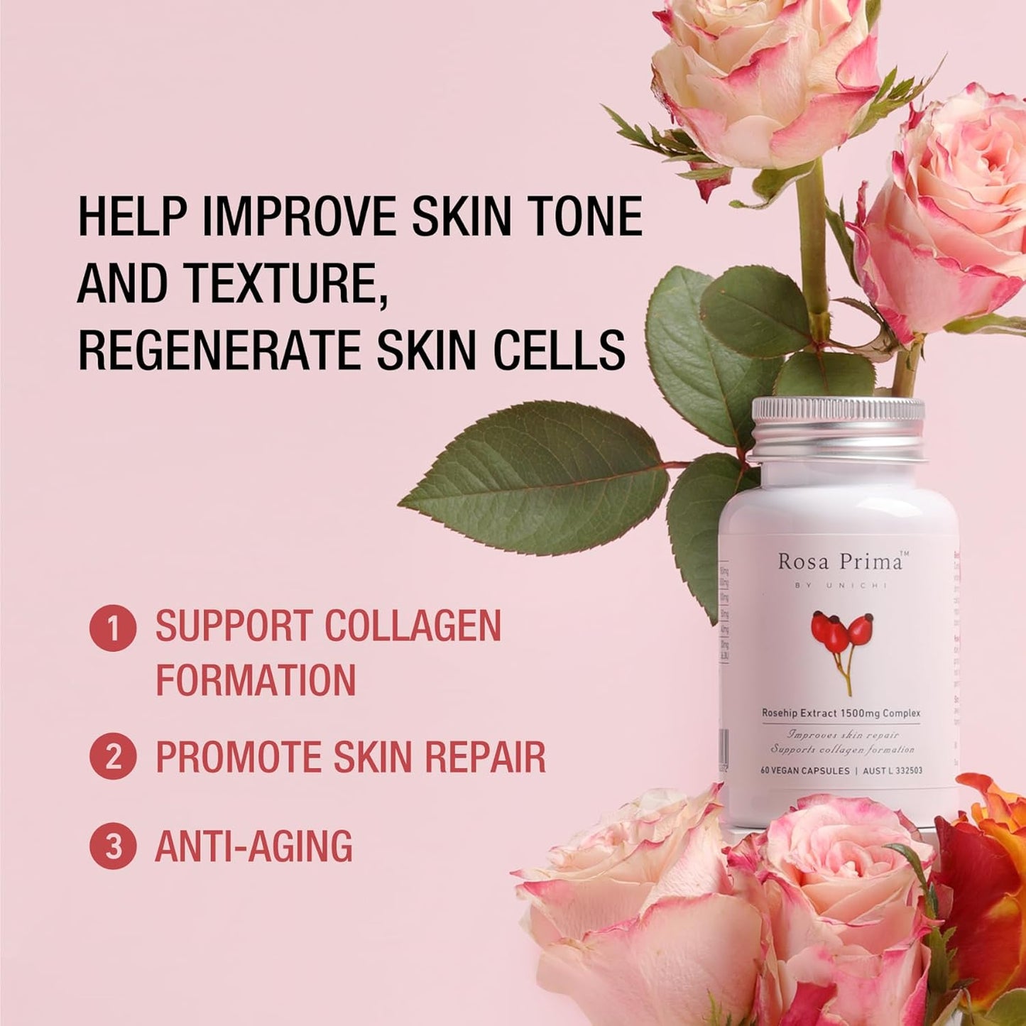 unichi-rosehip-extract-1500mg-with-vitamin-c-e-skin-repair-supplement-for-collagen-formation-glow-firming---60-vegan-capsules-2