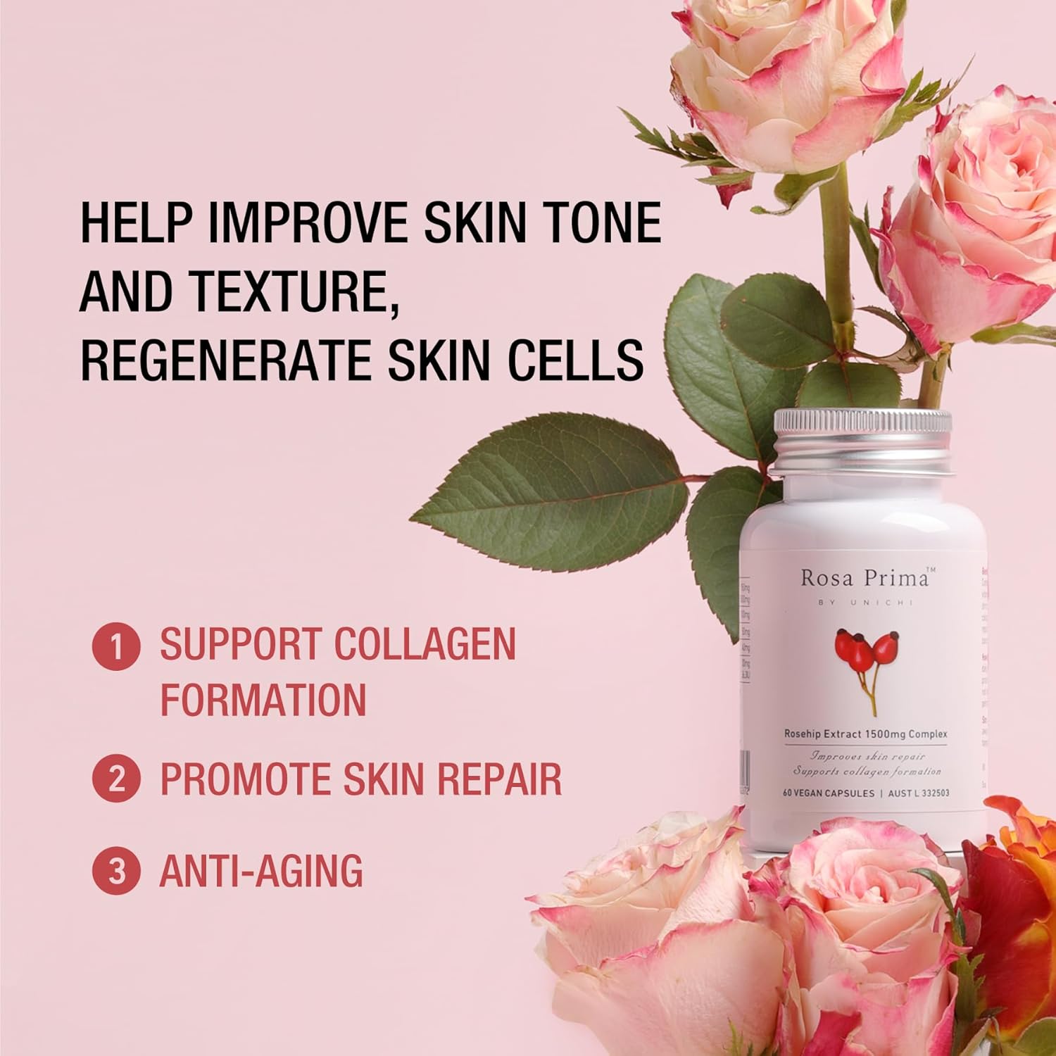 unichi-rosehip-extract-1500mg-with-vitamin-c-e-skin-repair-supplement-for-collagen-formation-glow-firming---60-vegan-capsules-2