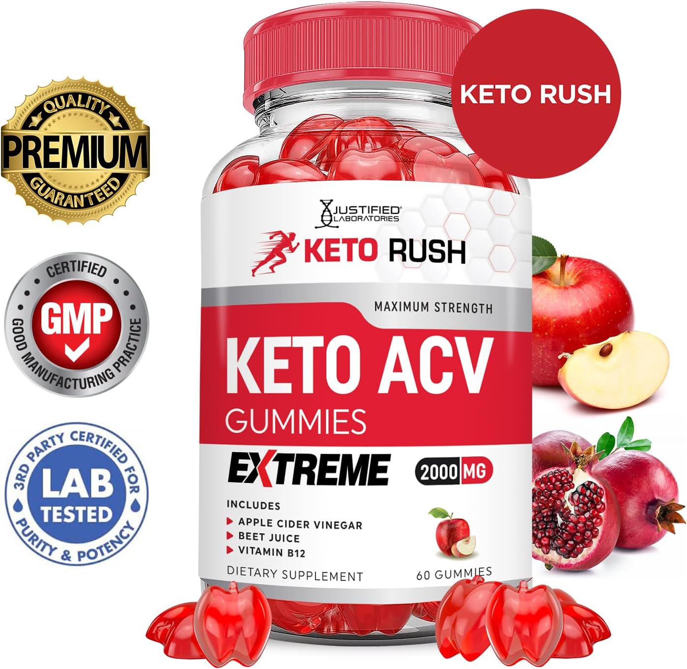 keto-rush-acv-gummies-extreme-2000mg-with-pomegranate-beet-juice-powder-b12---vegan-non-gmo-60-gummies-2