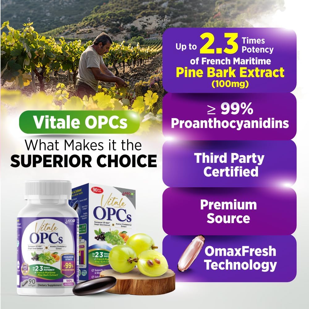 premium-european-grape-seed-extract-with-aronia-citrus-bioflavonoids-supports-circulation-skin-health-cellular-protection-100-polyphenols---90-softgels-by-labo-nutrition-vitale-opcs-5