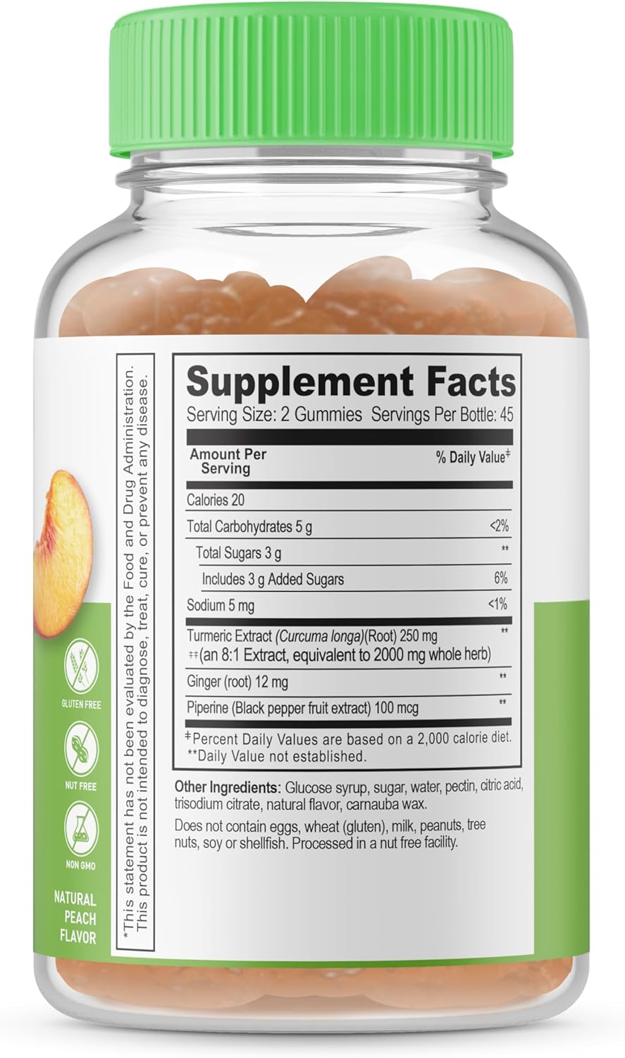 turmeric-curcumin-gummy-supplement-with-ginger-black-pepper-extract---2000mg---vegetarian-gmo-free---90-gummies-2