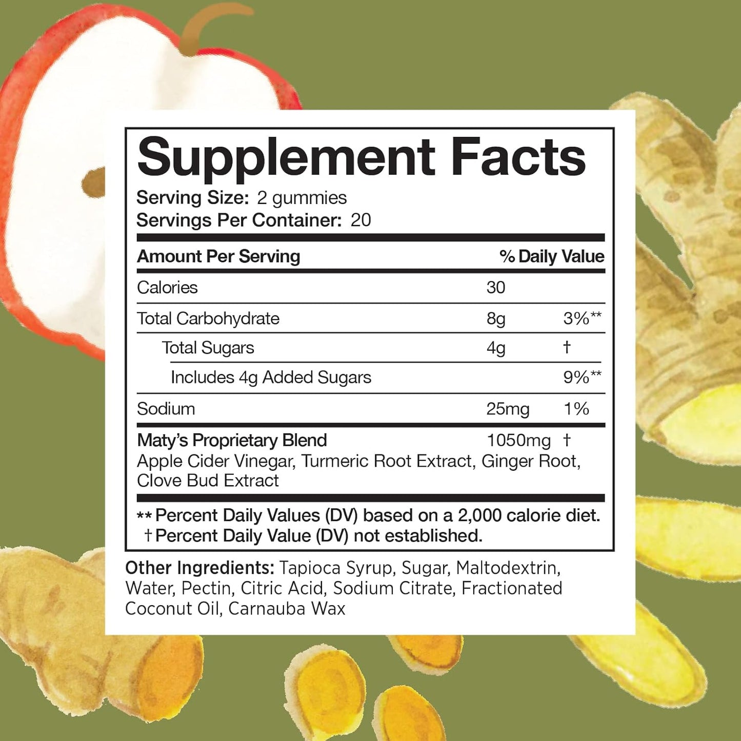 matys-acid-indigestion-relief-gummies---antacid-for-acid-reflux-heartburn-in-adults-kids-4-low-sugar-gluten-free-vegan-gummy-with-apple-cider-vinegar---40-count-5