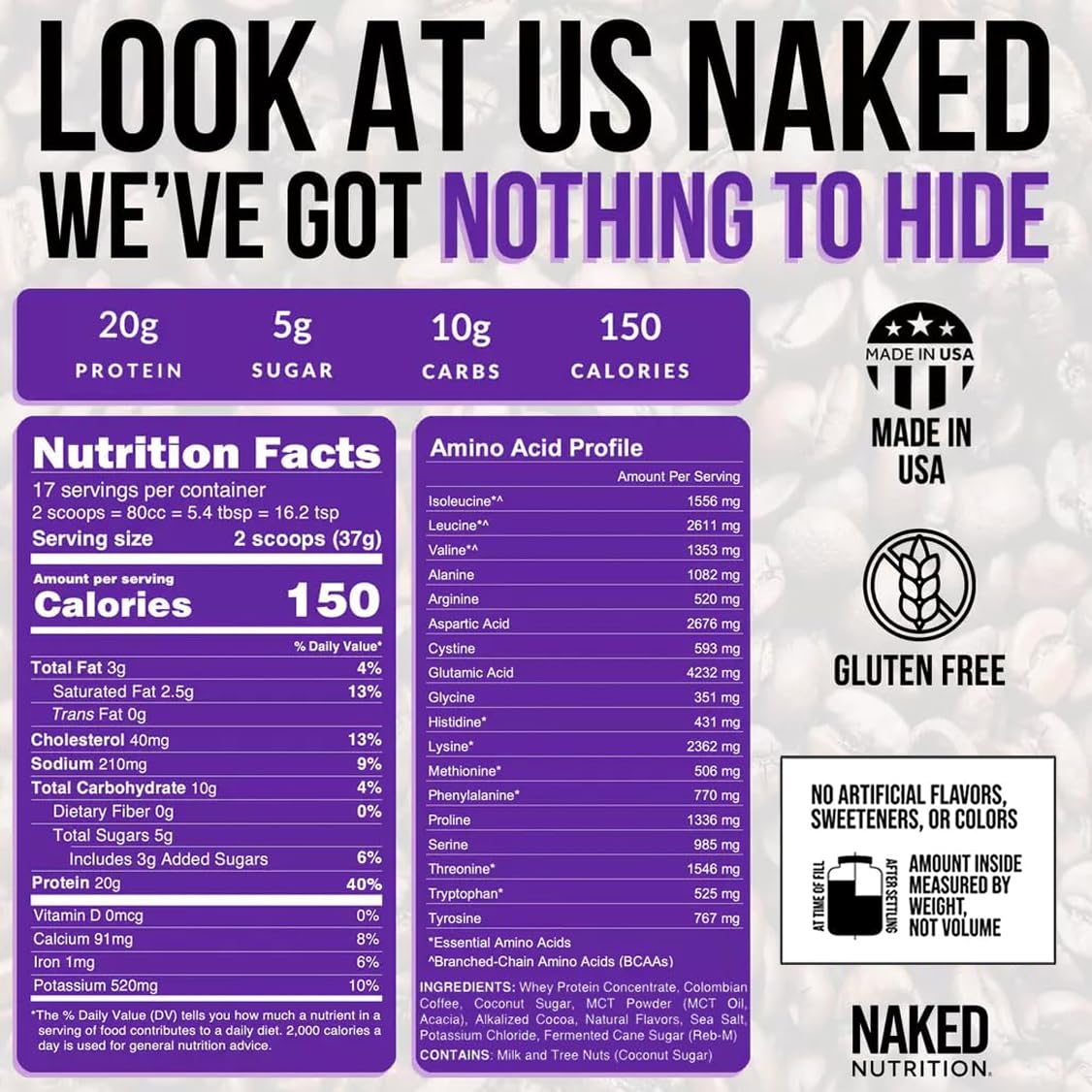 premium-naked-nutrition-mocha-latte-protein-coffee---instant-protein-drink-keto-friendly-gluten-free---17-servings---iced-coffee-protein-shake-5