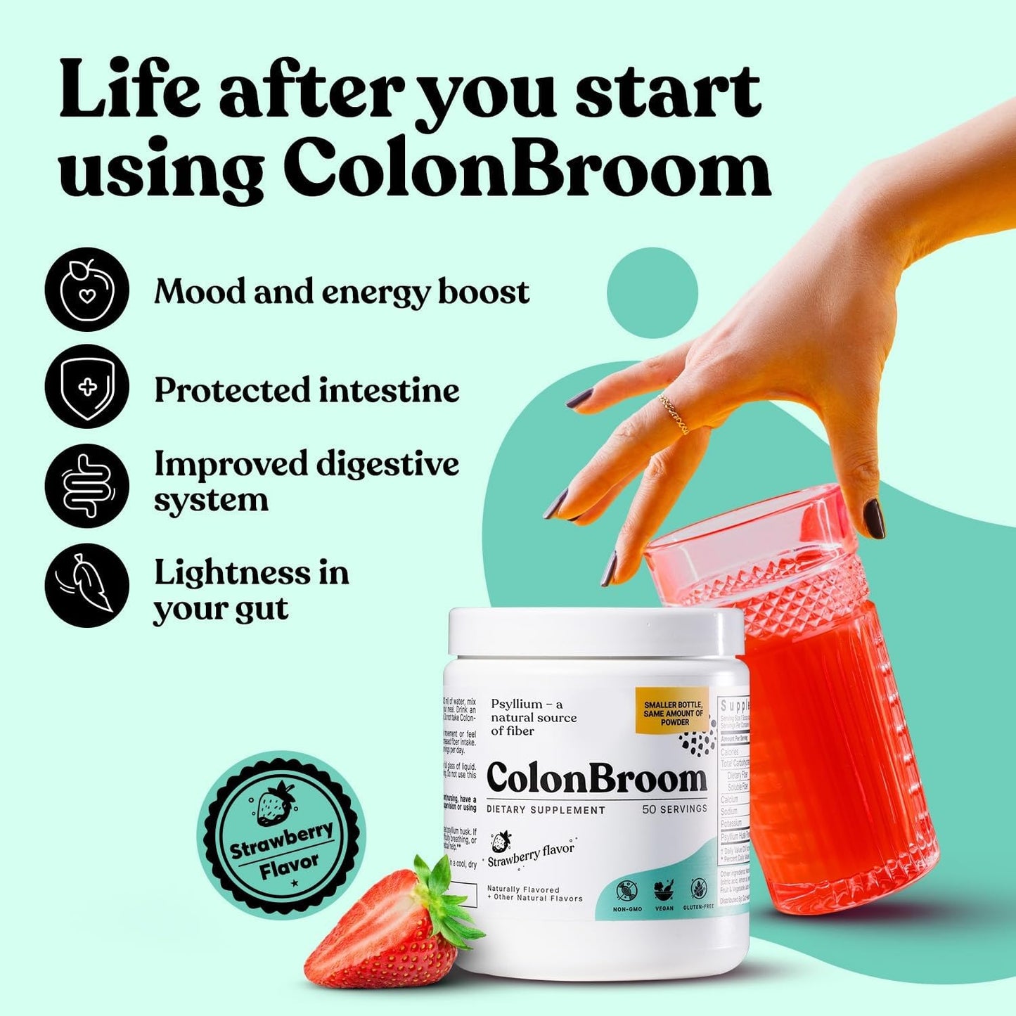 strawberry-psyllium-husk-powder-for-colon-cleanse-gut-health---vegan-gluten-free-fiber-supplement-for-bloating-relief---50-servings-of-colon-broom-fiber-drink-3