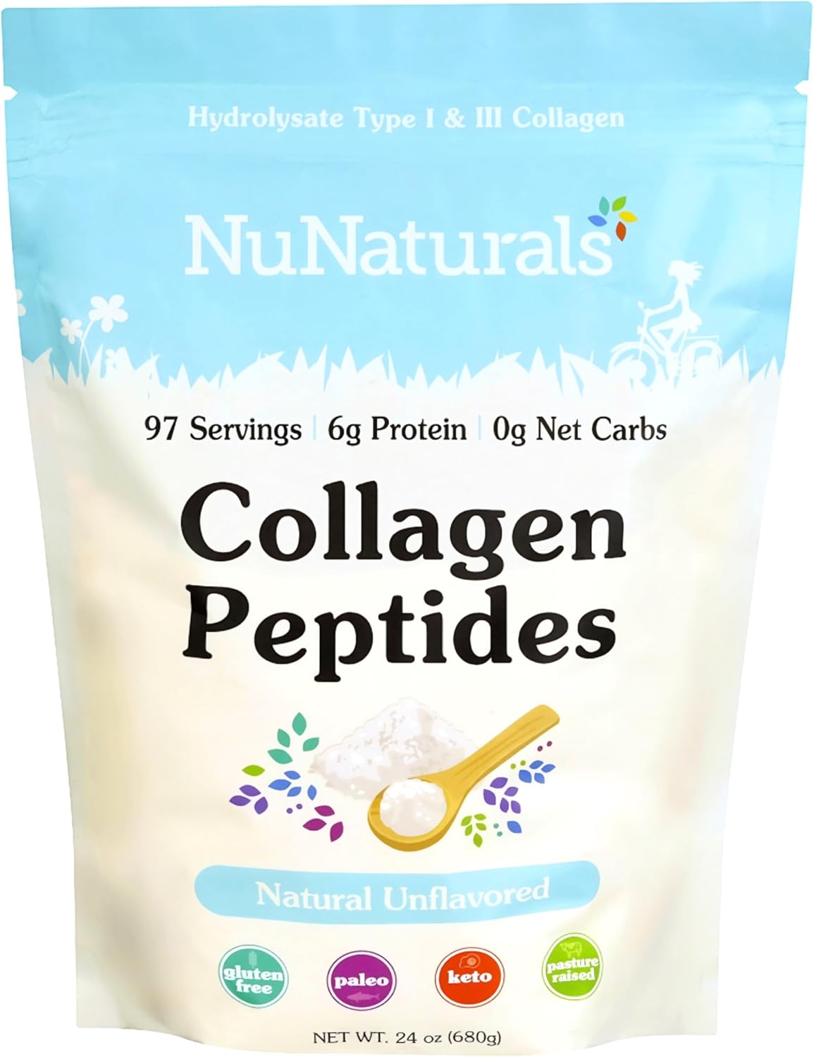 24oz-nunaturals-collagen-peptides-powder---type-i-iii-for-skin-hair-nails-and-joints---boost-health-and-beauty-1