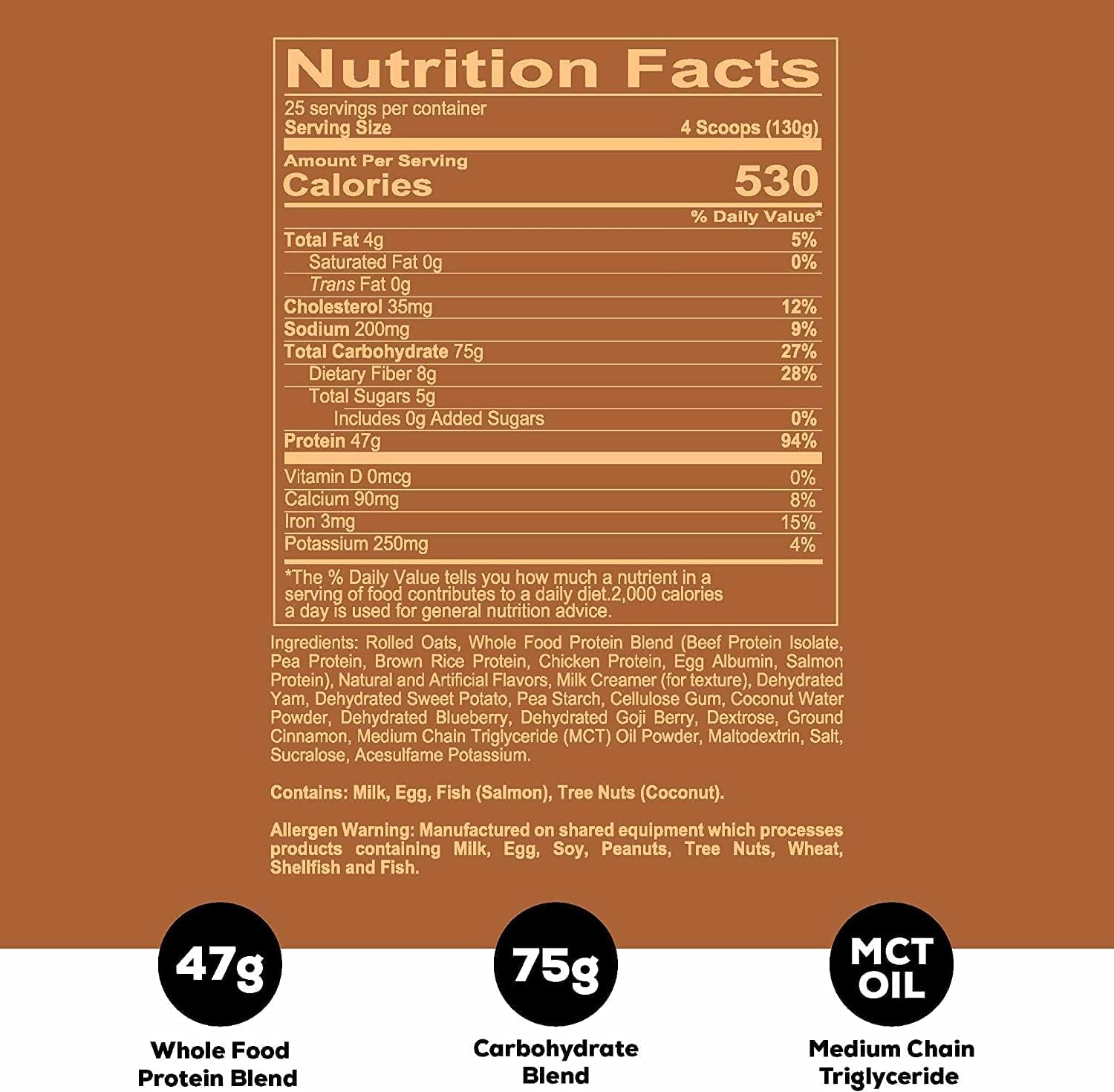 redcon1-mre-protein-powder-peanut-butter-cookie-flavor---meal-replacement-protein-blend-with-mct-oil-whole-foods---natural-ingredients-for-muscle-recovery-25-servings-2
