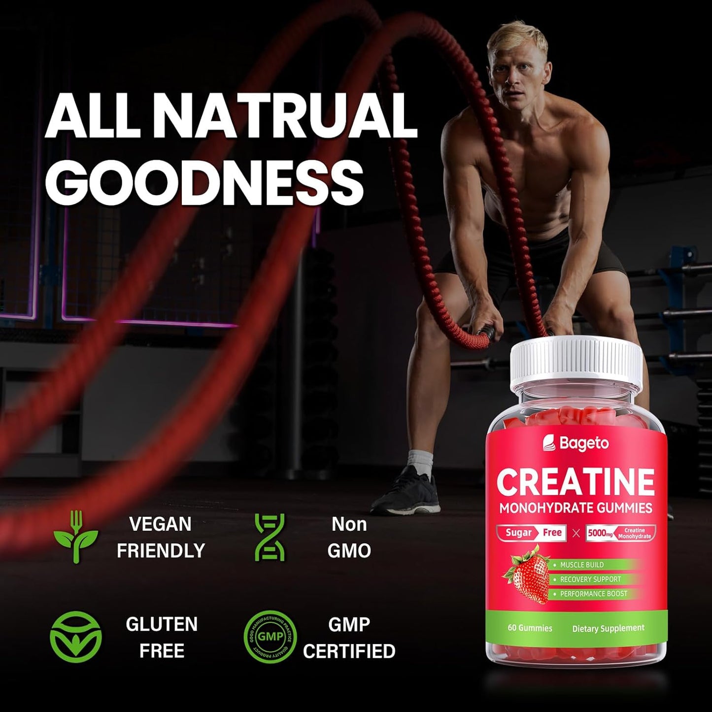 bageto-creatine-monohydrate-gummies-5g-for-muscle-growth-and-recovery---preworkout-supplement-for-men-and-women-vegan-and-gluten-free-strawberry-flavor-120-gummies-2-pack-3