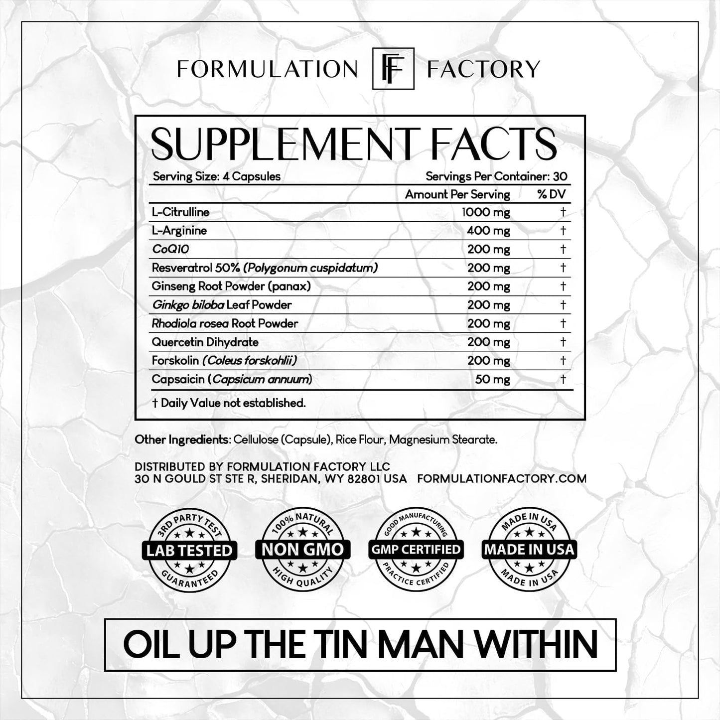 Metabolic Maximizer Nitric Oxide Supplement with L-Arginine & L-Citrulline for Energy Management & Blood Pressure Support - 120 Capsules - Espot.com.au