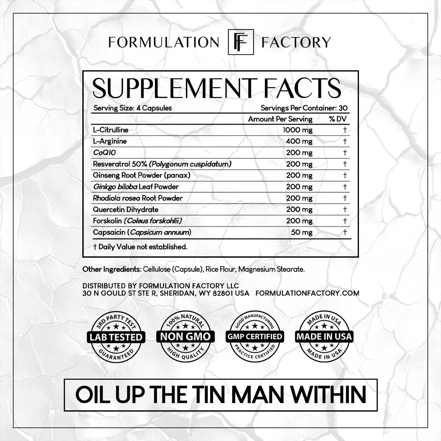 Metabolic Maximizer Nitric Oxide Supplement with L-Arginine & L-Citrulline for Energy Management & Blood Pressure Support - 120 Capsules - Espot.com.au