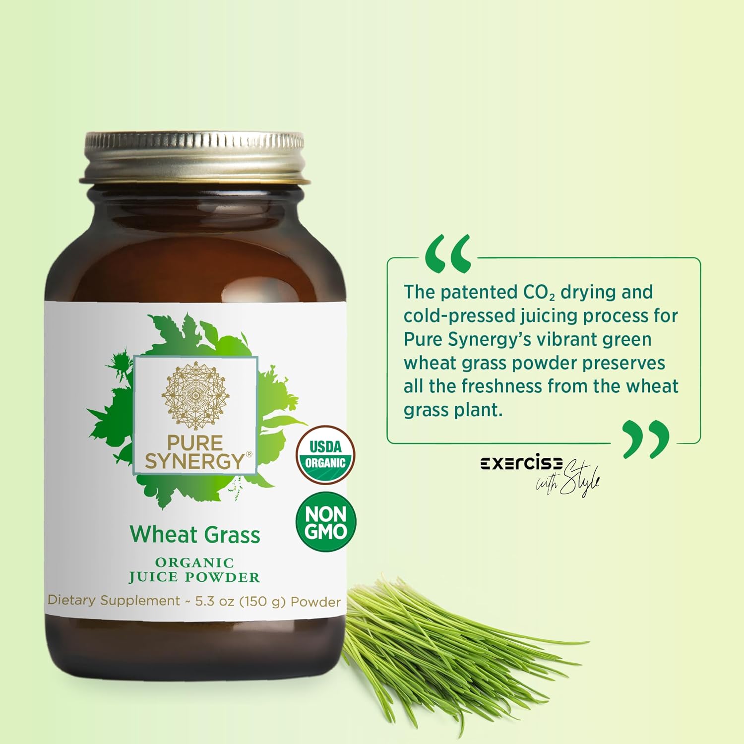 organic-wheat-grass-juice-powder-for-energy-alkaline-balance-and-digestion-support---pure-synergy-chlorophyll-rich-green-juice-powder---raw-usa-wheat-grass-juice-53-oz-5