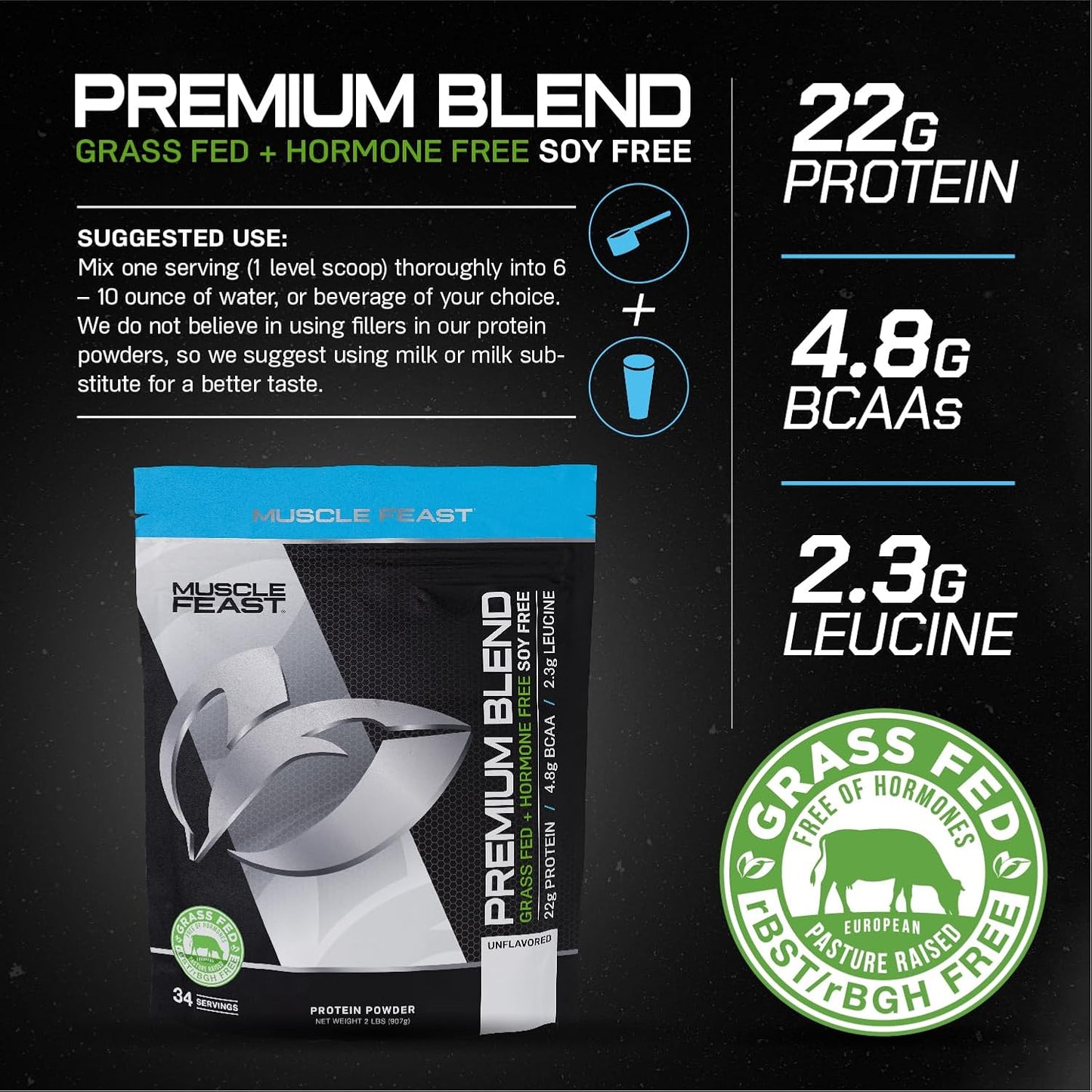 premium-blend-grass-fed-whey-protein-powder-2lb---hormone-free-all-natural-unflavored-by-muscle-feast-2