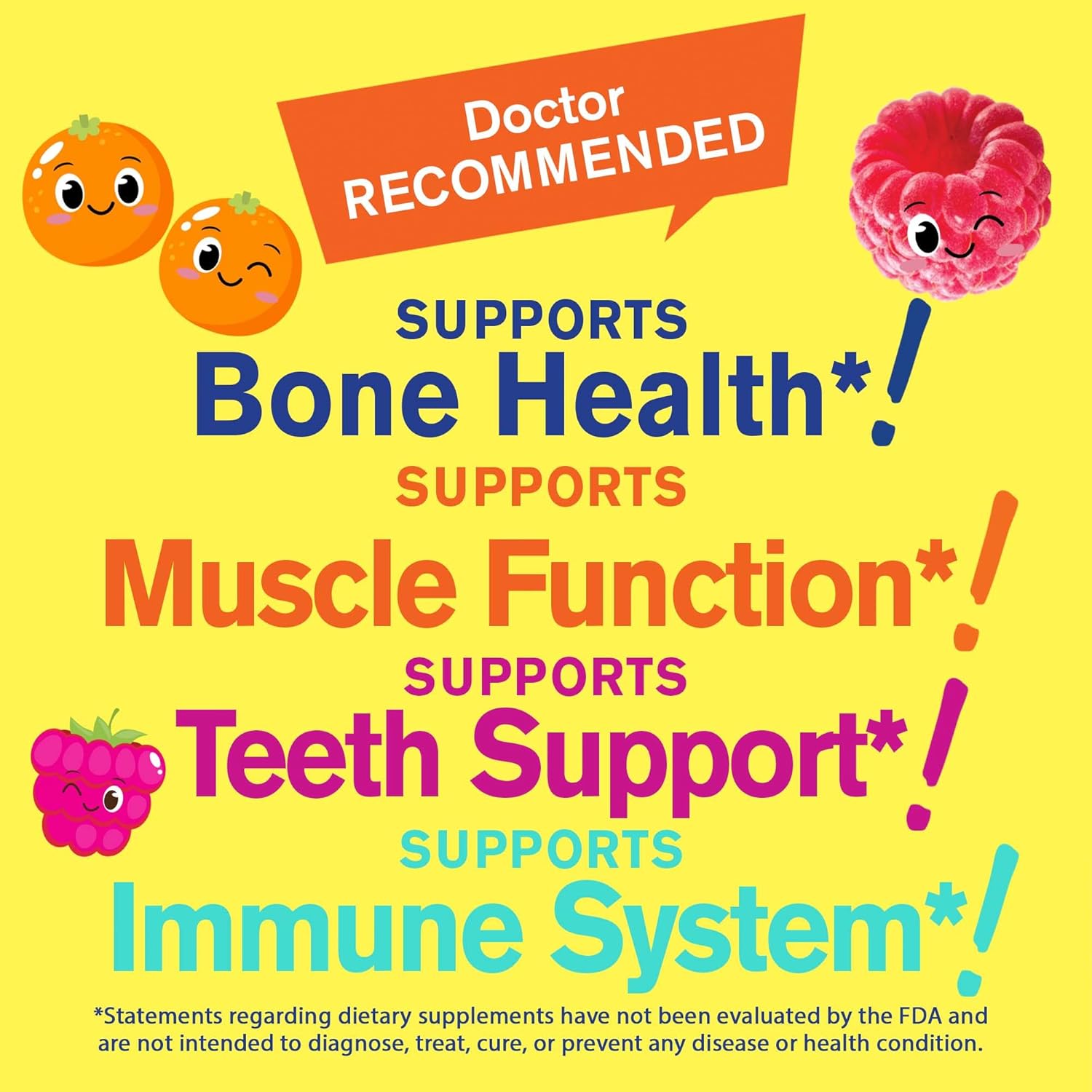 kids-calcium-and-vitamin-d3-gummies---bone-health-and-immune-support---non-gmo-gluten-free---60-fruit-flavored-gummies-3