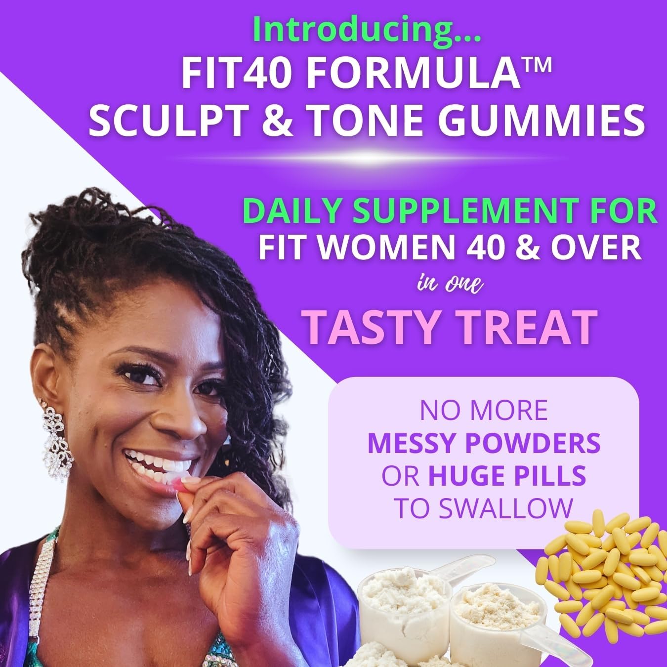 fit40-formula-sculpt-tone-gummies---womens-fitness-supplement-40-with-creatine-magnesium---natural-muscle-tone-energy-support---150-gummies-2