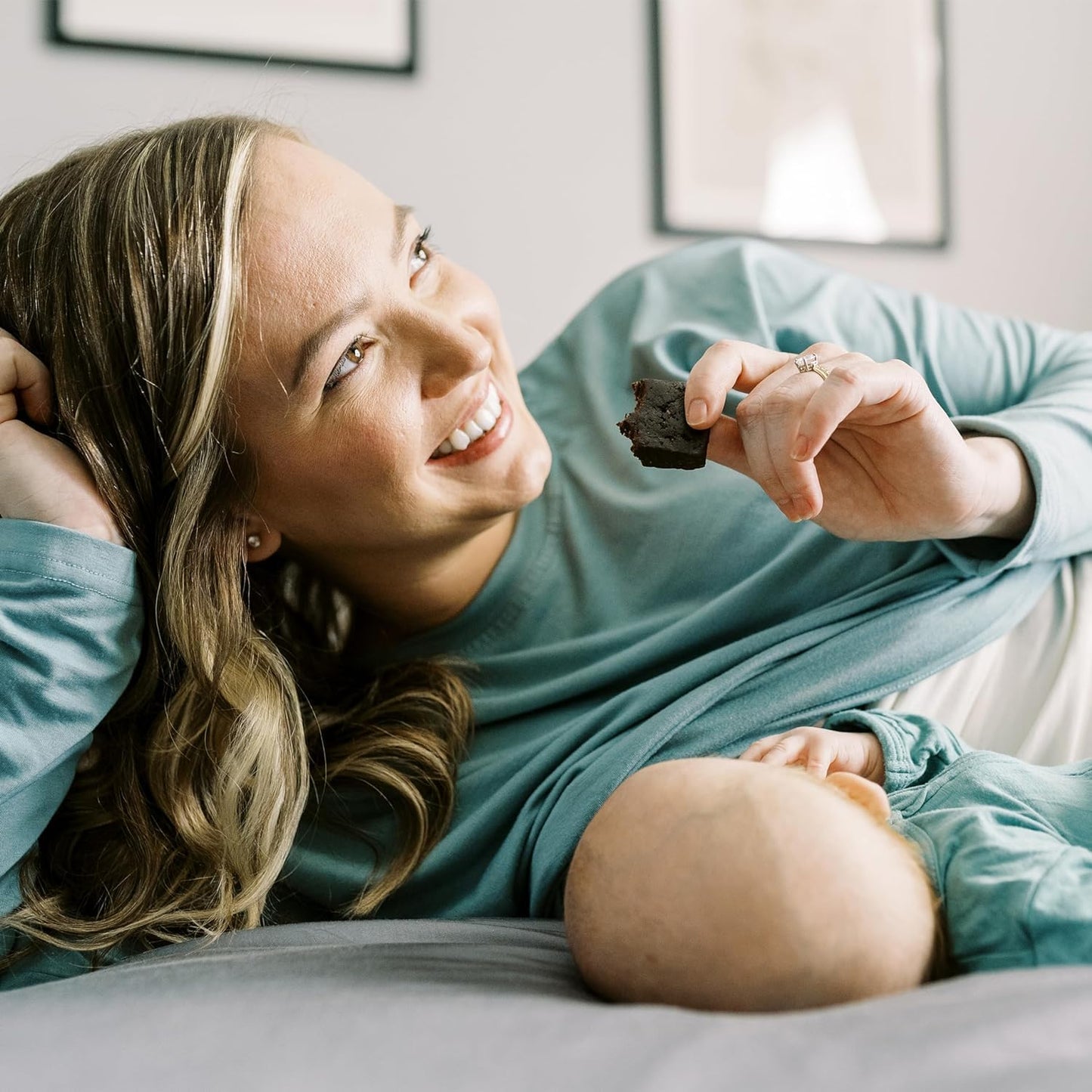 Organic Fruit & Nut Lactation Bites - Breastfeeding Support, Boost Milk Supply, Fenugreek-Free, Natural Galactagogues - Chocolate Sea Salt, 6 Pack - Espot.com.au