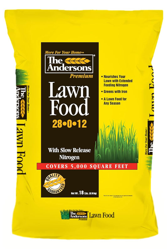 Andersons Premium Spring Summer Lawn Food Fertilizer 28-0-12 - 5,000 sq ft Bag - High-Quality Turf Nutrition for Healthy Lawns - Espot.com.au