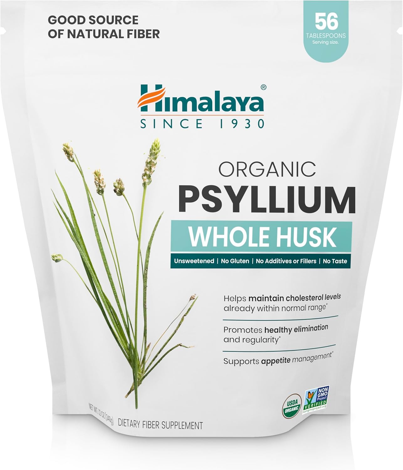 organic-psyllium-husk-fiber-supplement-for-daily-regularity-appetite-control---usda-certified-non-gmo-56-tablespoon-supply---unflavored-12-oz-1