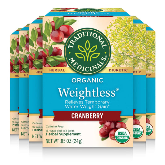 organic-weightless-cranberry-tea-bags---96-bags-6-pack-for-temporary-water-weight-gain-relief-by-traditional-medicinals-1