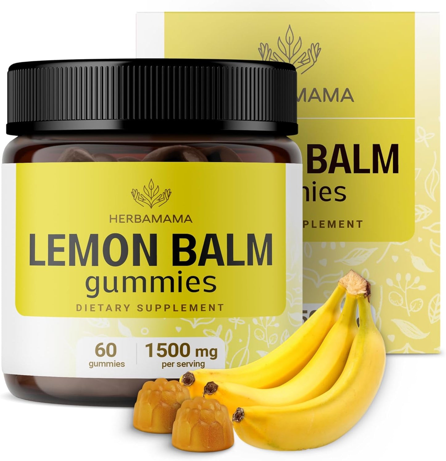 1500mg-lemon-balm-herb-gummies-for-calm-support---vegan-relaxation-supplement-with-melissa-officinalis-leaves---60-banana-flavored-chews-1