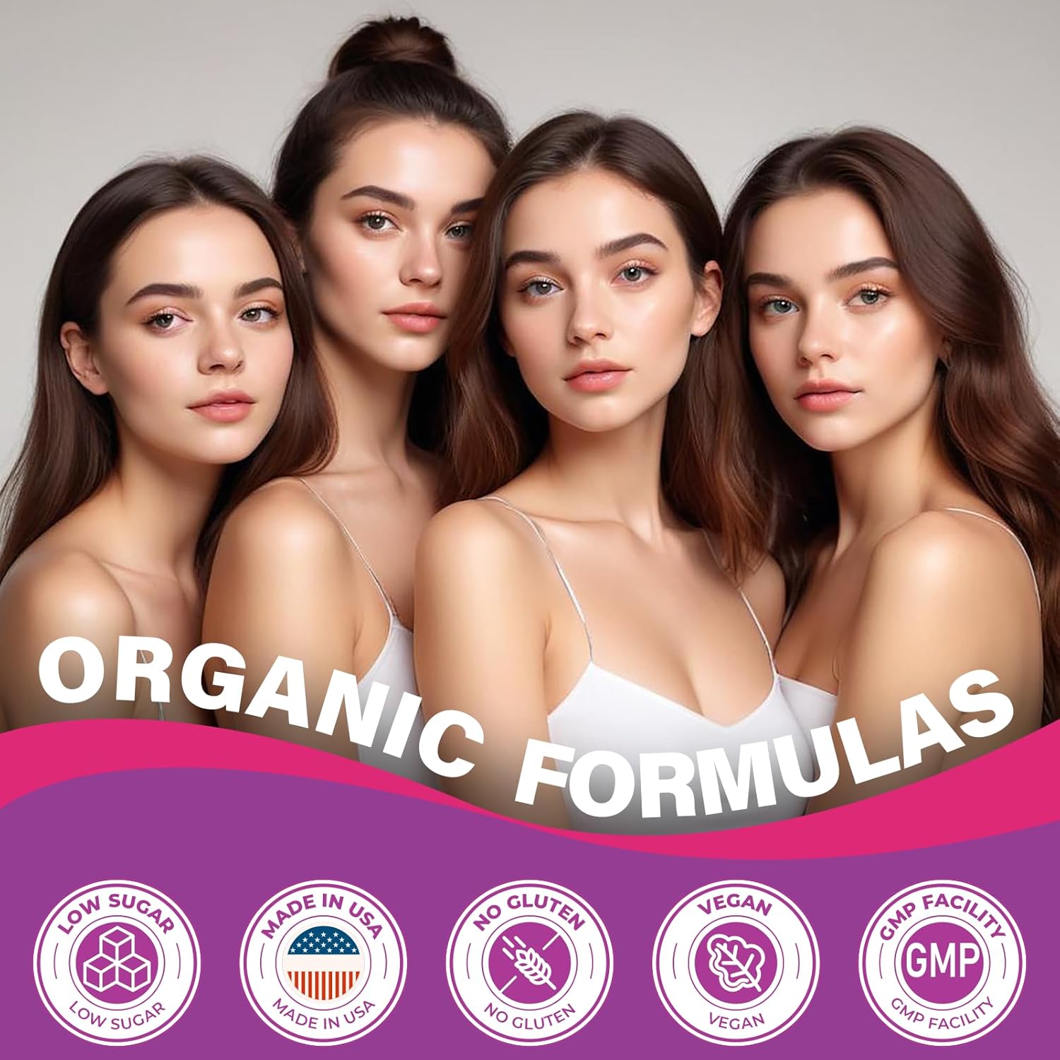 womens-hair-growth-biotin-gummies---max-strength-20000-mcg-organic-8-in-1-formula-with-collagen-keratin-folic-acid-vitamins---hair-skin-and-nails-supplement-sugar-free---120-count-6