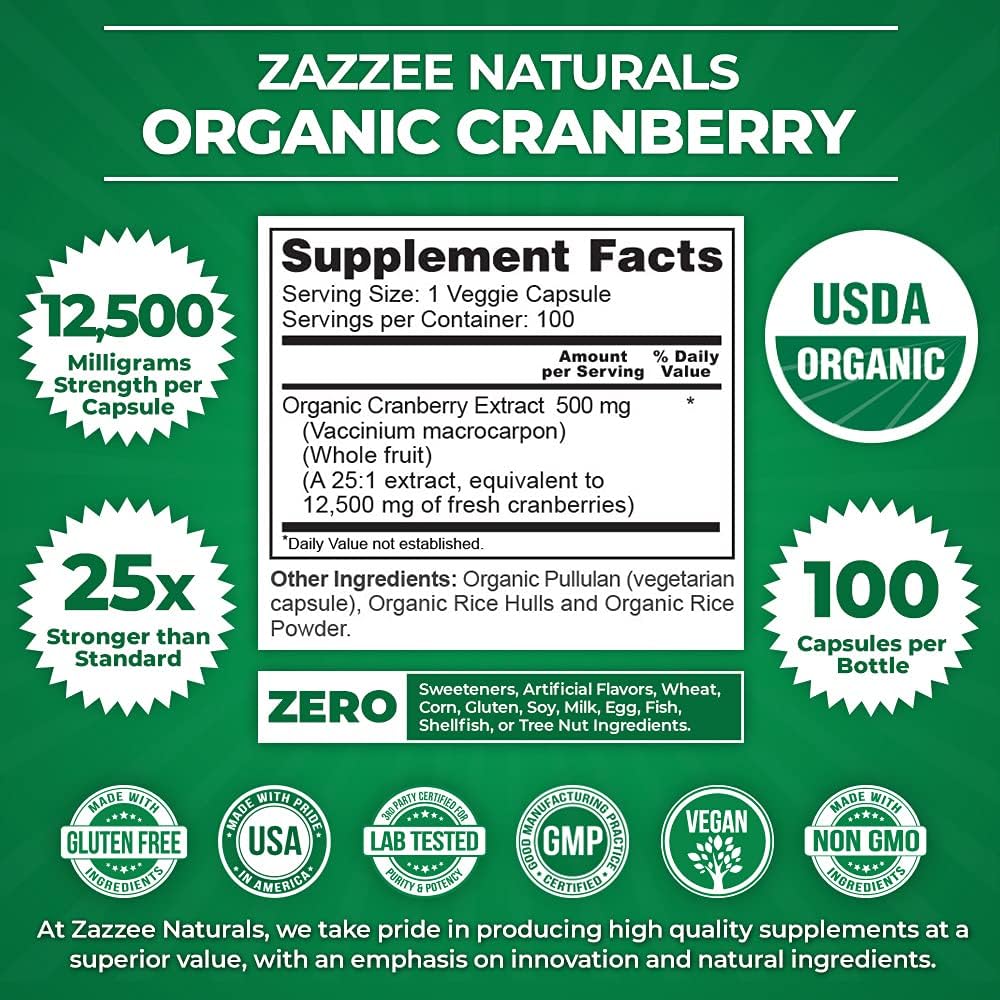 certified-organic-cranberry-extract-capsules---12500mg-strength-100-vegan-capsules-3-month-supply---non-gmo-vegetarian-formula---concentrated-25x-extract---all-natural-standardized-3