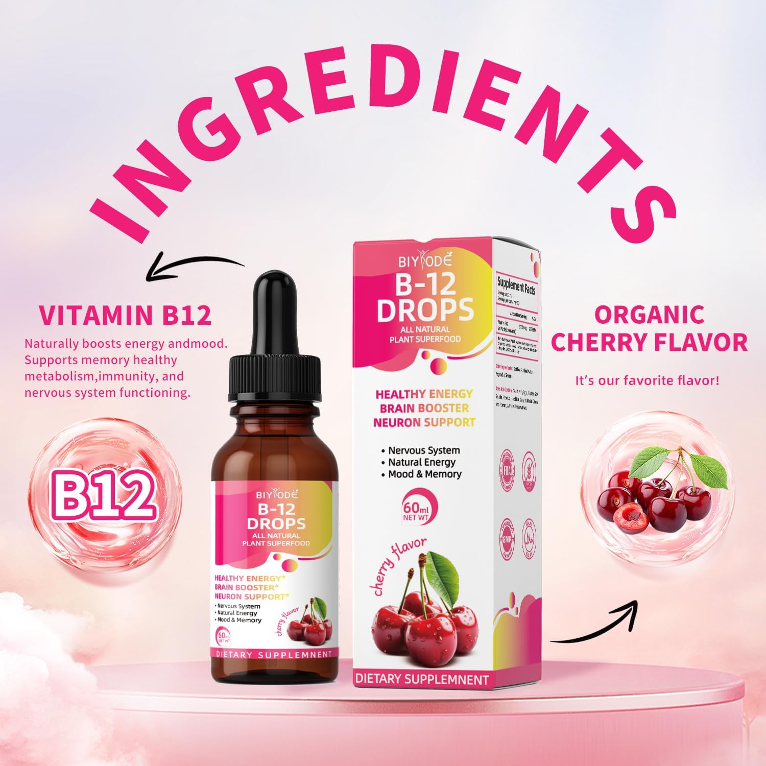 organic-cherry-flavored-vitamin-b12-liquid-drops---5000-mcg-for-brain-boost-energy---neuron-support-mood-memory---60ml-bottle-6