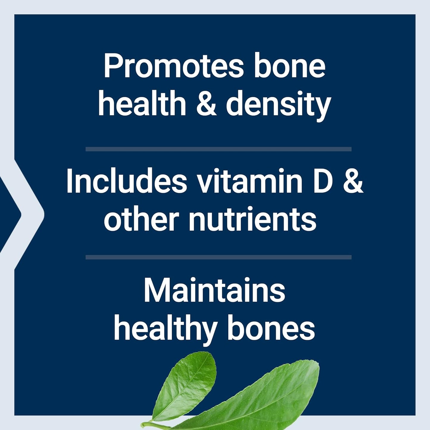 Chewable Bone Restore Calcium Supplement for Bone Health, 60 Tablets - Includes Calcium, Vitamin D, Minerals - Gluten Free & Non-GMO - Espot.com.au