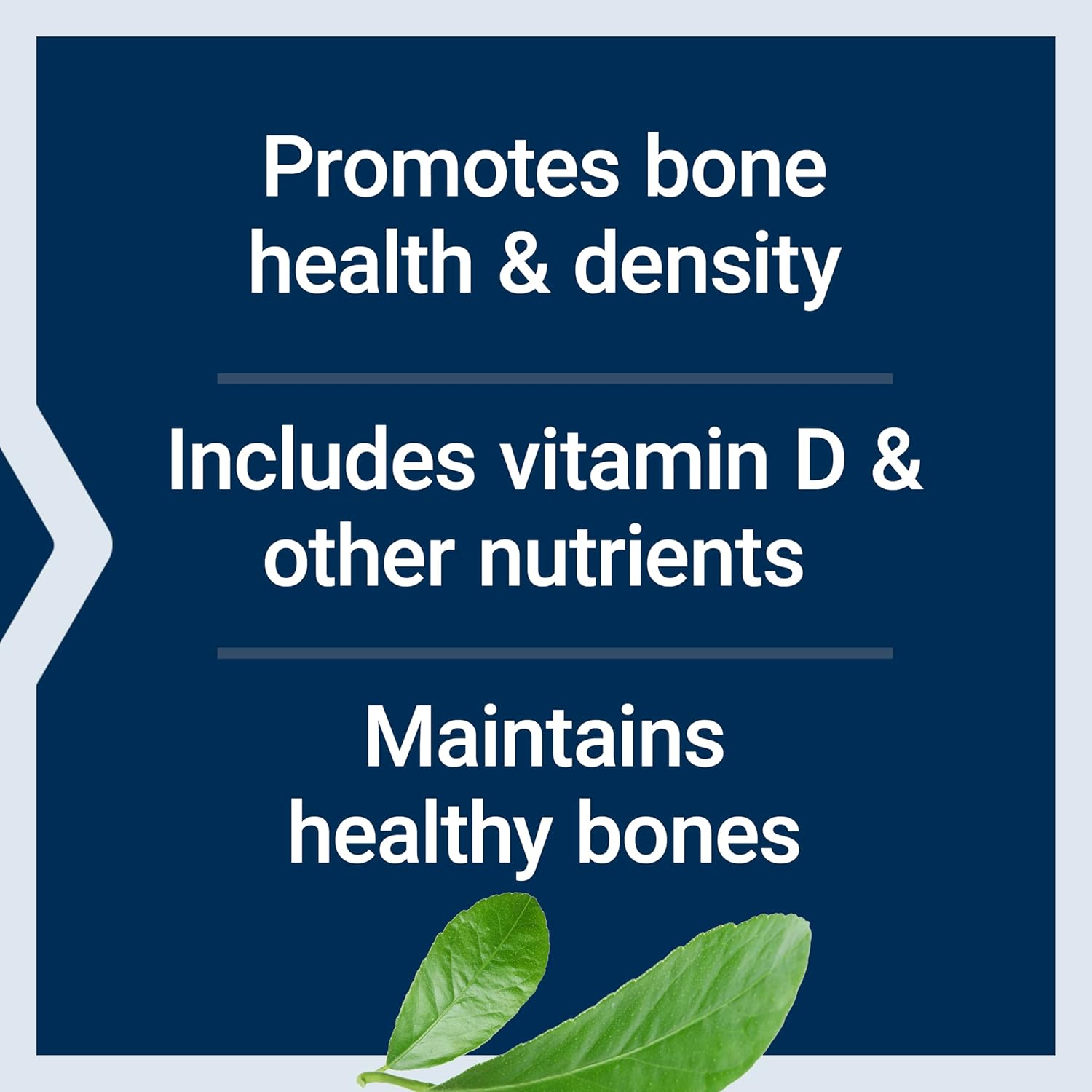 Chewable Bone Restore Calcium Supplement for Bone Health, 60 Tablets - Includes Calcium, Vitamin D, Minerals - Gluten Free & Non-GMO - Espot.com.au